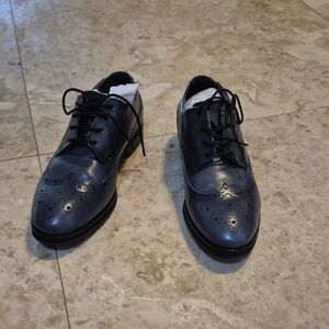 Men's Classic Black Brogue Shoes